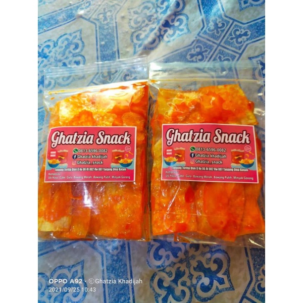 

kripik balado khas padang