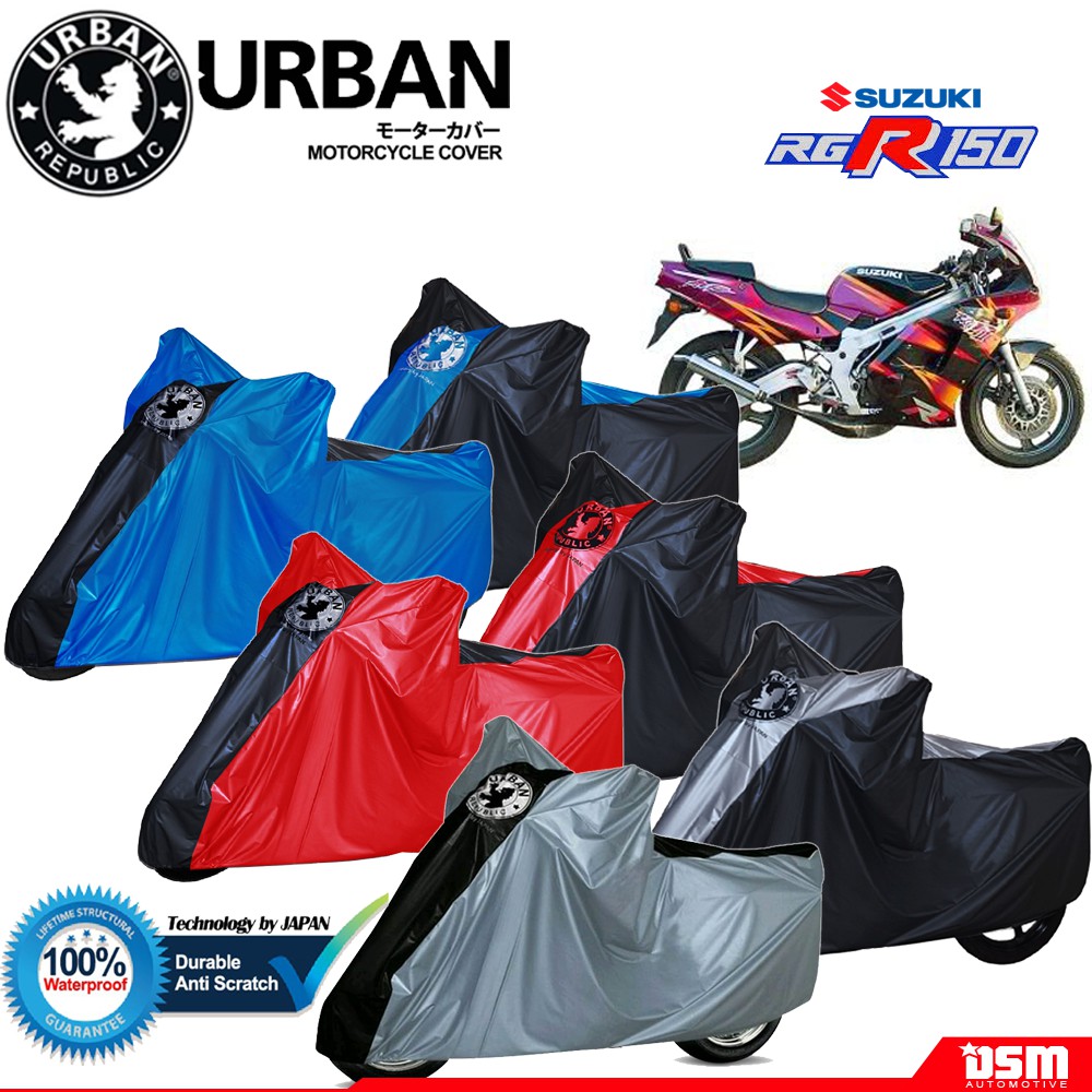 Urban / Cover Motor Suzuki RGR 100% Waterproof / Aksesoris Motor Suzuki RGR / DSM