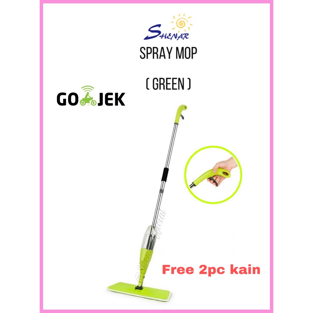 SHENAR SPRAY MOP /ALAT PEL LANTAI /SPRAY MOP ALAT PEL LANTAI SEMPROT HEMAT PRAKTIS HEMAT AIR