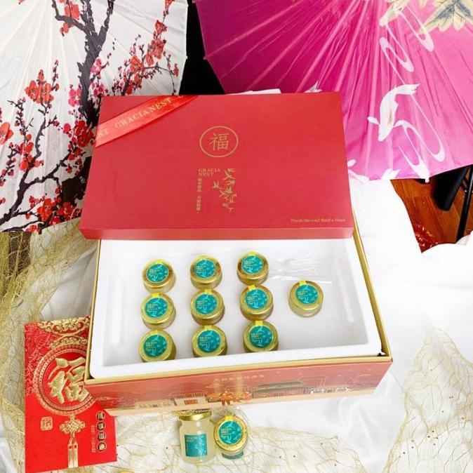 

READY COD HAMPERS IMLEK PAKET C (10 JAR) MINUMAN SARANG BURUNG WALET CUCI GUDANG Kode 1405