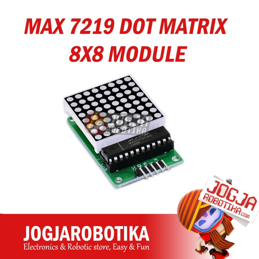 MAX 7219 MAX7219 DOT MATRIX 8X8 MODULE