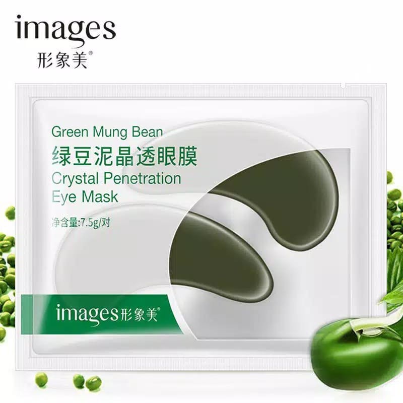 Masker Mata Images Collagen Crystal Eye Mask Mung Bean Golden Osmanthus Tender