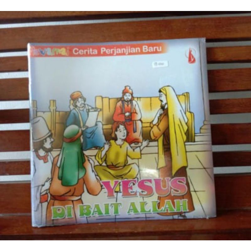 BUKU CERITA MEWARNAI - YESUS DI BAIT ALLAH