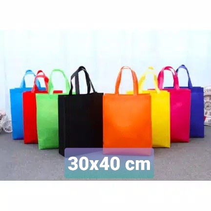 

SALE TAS SPUNBOND POLOS Handle Box 30x40x10 Tas Goodiebag Bingkisan - Maroon