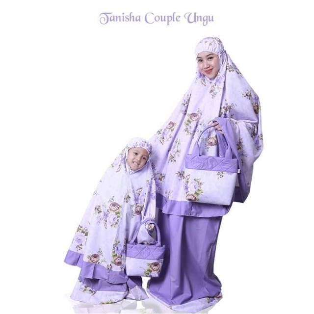 [BISA COD] HASNAHIJABKU - MUKENA COUPLE IBU ANAK TANISHA MUKENA COUPLE TANISHA MUKENA IBU ANAK
