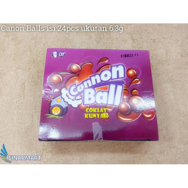 

COKLAT KUNYAH CANNON BALL PACK / BOX