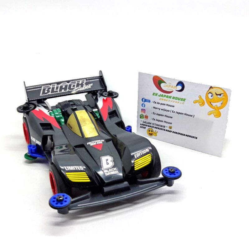 Tamiya Mini 4WD Black Saber 2nd Ex Japan - item 18515