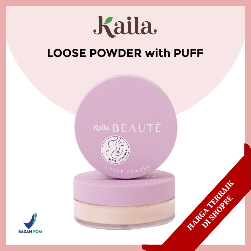 KAILA BEAUTE Glow Come True Loose Powder - 15gr | Bedak