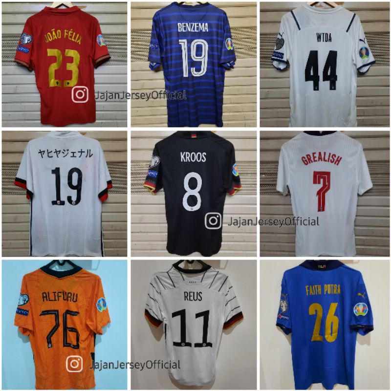 Jasa pasang nama nomor nameset sablon poliflex atau printing DTF untuk di jersey