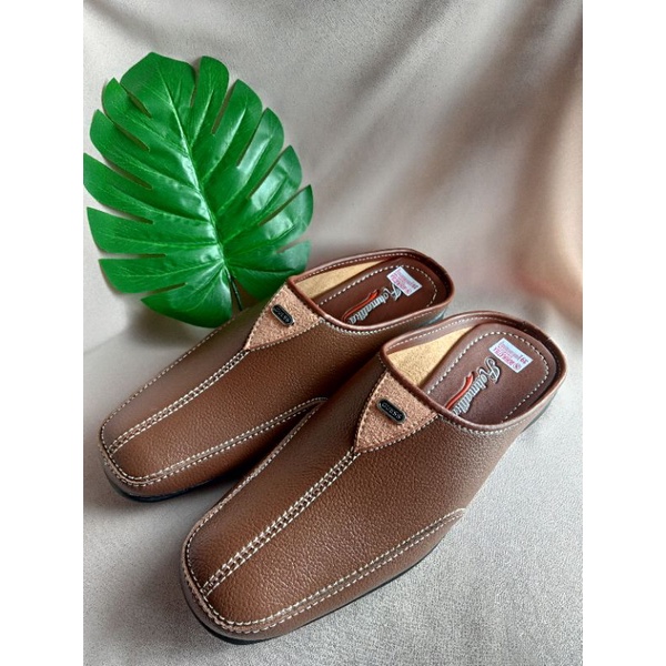 Sepatu selop pria bustong/ daltu sepatu pria termurah