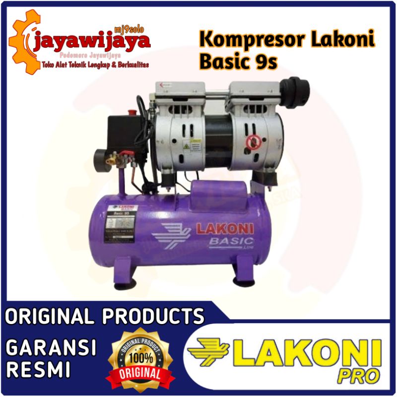 KOMPRESOR OILLESS 8L LAKONI BASIC 9S LAKONI