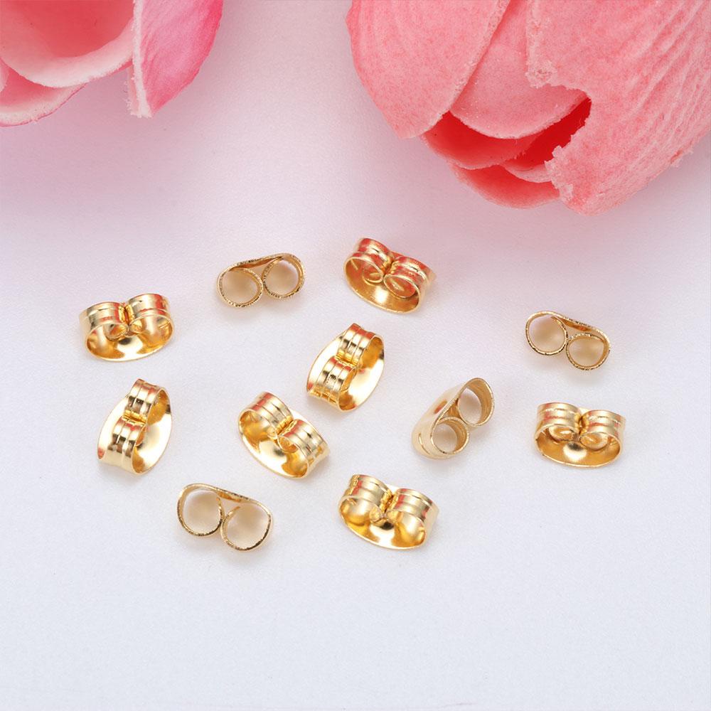 Preva Earring Backs Stainless Steel Alat Membuat Perhiasan Aksesoris Perhiasan Ear Plugs Ear Studs