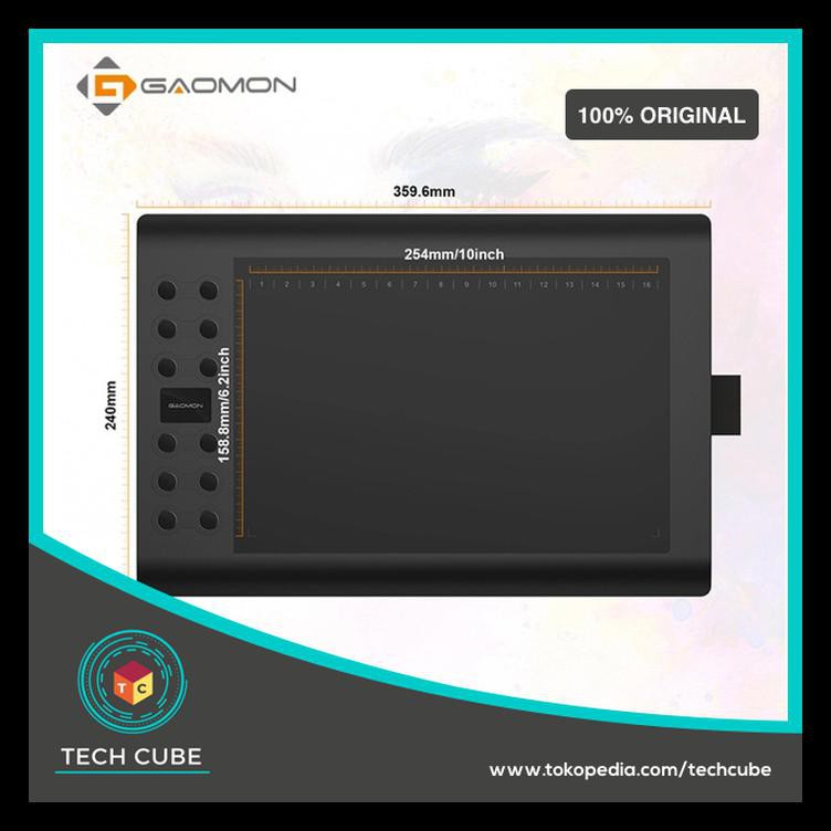 GAOMON M106K for Drawing Tablet and OSU TERJAMIN