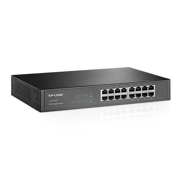 TP-LINK TL-SG1016D TPlink 16 Port Gigabit Desktop/Rackmount Switch Hub