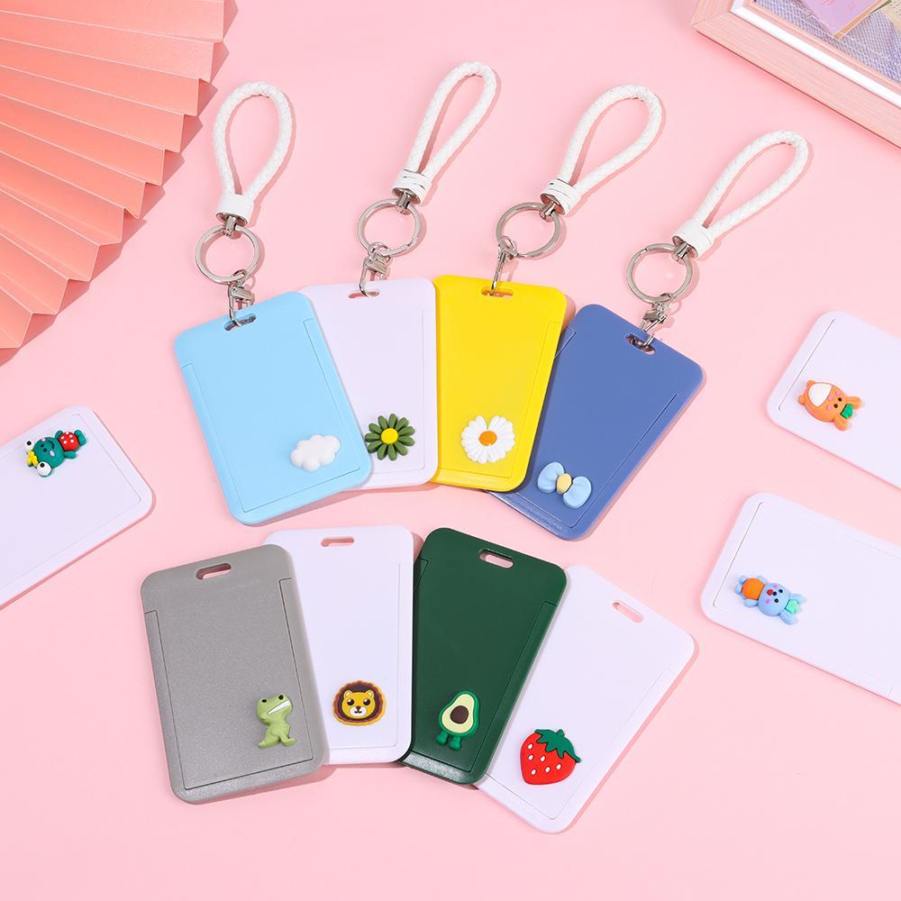 Nanas Pemegang Kartu Nama Fashion Kartun Lucu Multifungsi Bus Card Case