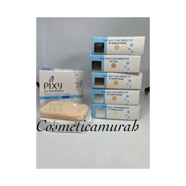 [ kemasan baru ] Refill pixy perfect fit | refill pixy perfect last | bedak padat pixy refill | pixy refill terbaru