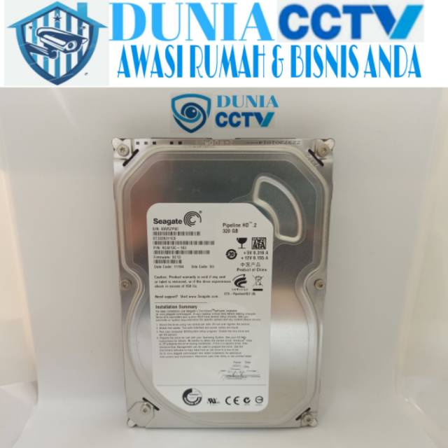 HARDDISK CCTV SEAGATE 320 GB