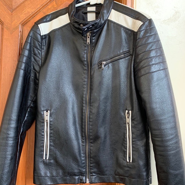 Jaket Zara Leather