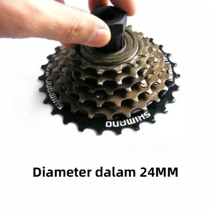 kunci pembuka sprocket sepeda sproket adaptor alat tool gear tumpuk gigi buka