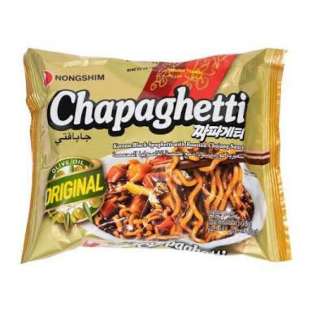 

Nongshim Spaghetti Instan with Roasted Jjajang Sauce