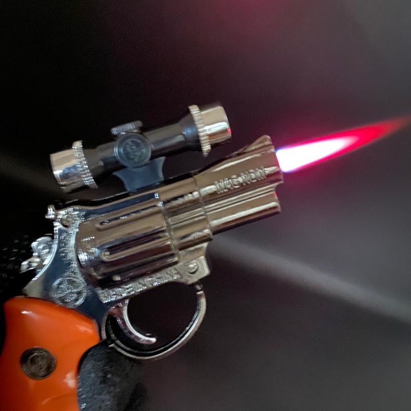 COD- Korek Miniatur Pistol+Laser dan Senter / Korek Api Unik dan Antik / Korek Api Bara Rolisstore
