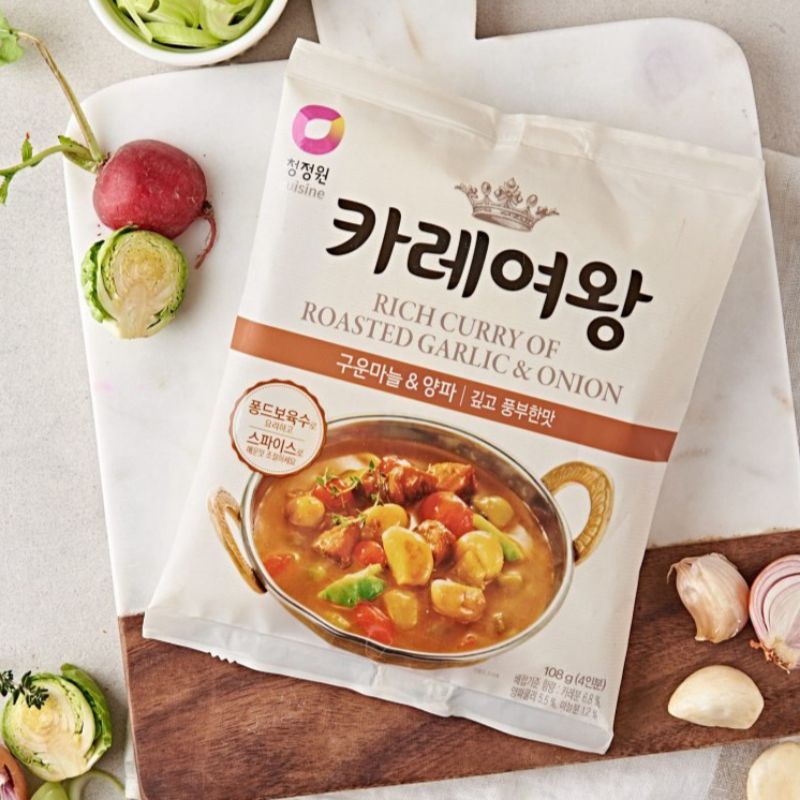 

Chungjungone Rich Curry of Roasted Garlic & Onion 108gram*