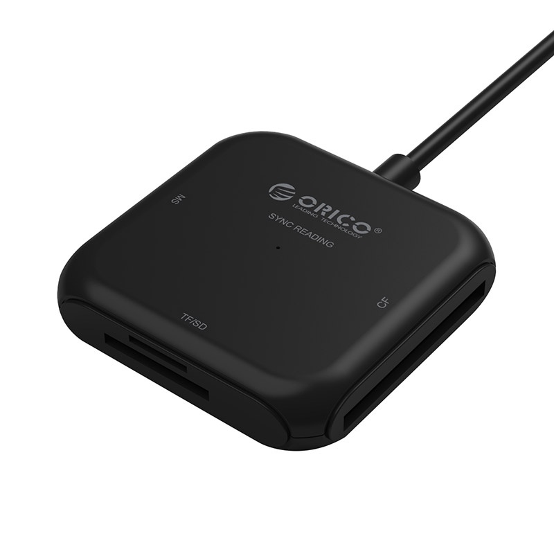 Orico Card Reader USB 3.0 TF SD CF MS - CRS31A-03 - Black
