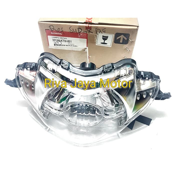 Langsung Order REFLEKTOR LAMPU DEPAN SUPRA X 125 LAMA ORIGINAL HONDA 33110-KTM-851 Terlaris