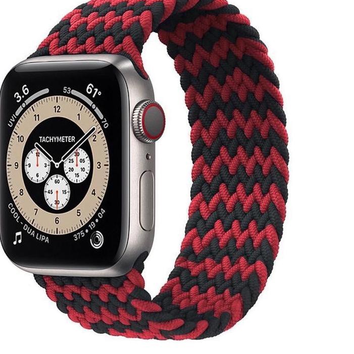 STRAP IWATCH WOVEN BRAIDED SOLO LOOP / SINGLE LOOP IWATCH STRAP ALL SERIES 1-6 APPLE WATCH