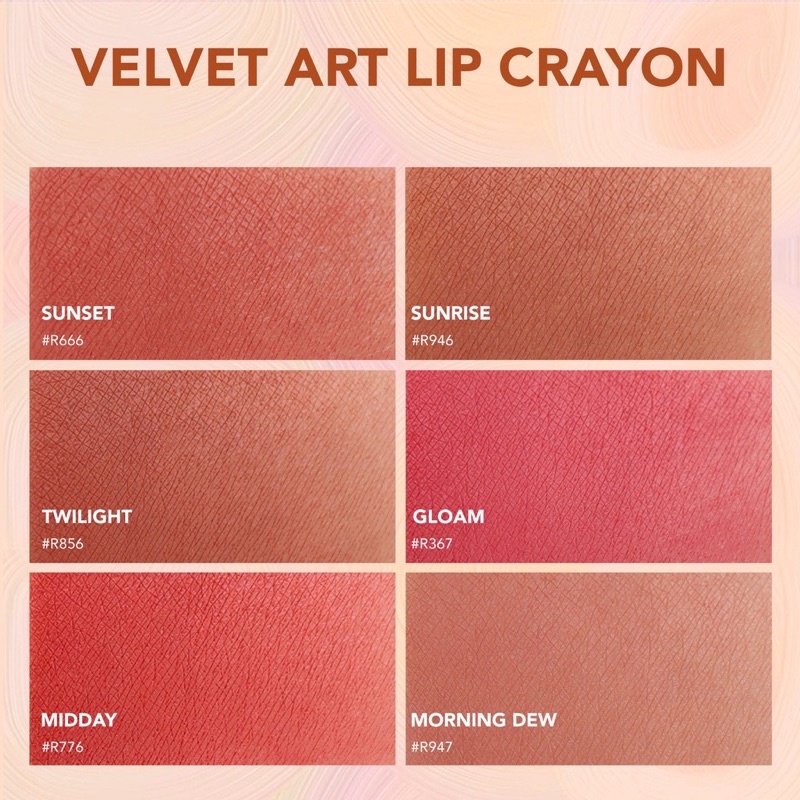 YOU Colorland Velvet Art Lip Crayon