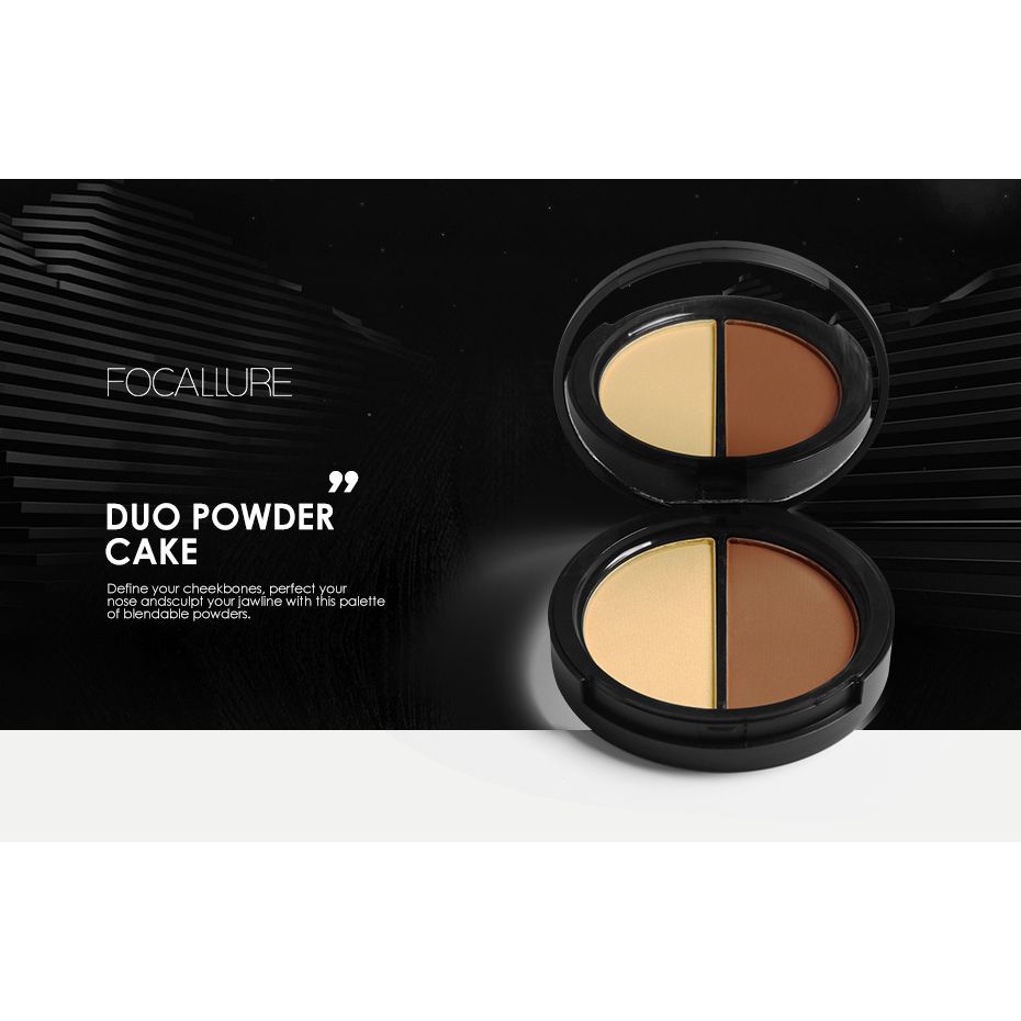 FOCALLURE Highlight &amp; Contour Powder Palette FA-05