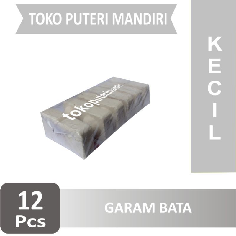 

Garam Bata Kecil Pack isi 12 Pcs