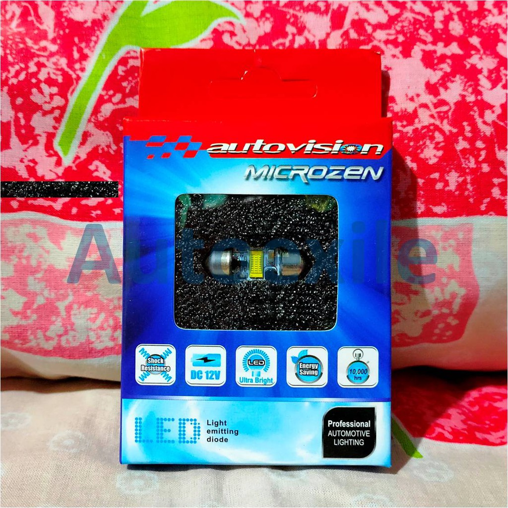 Autovision Microzen LED  Festoon 31mm CSP3570 6000K Putih 