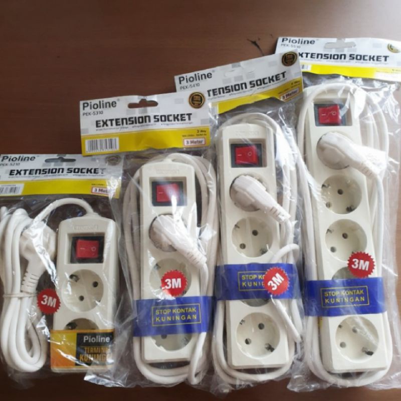 PIOLINE STOP KONTAK / STOP KONTAK 3,4,5 LUBANG