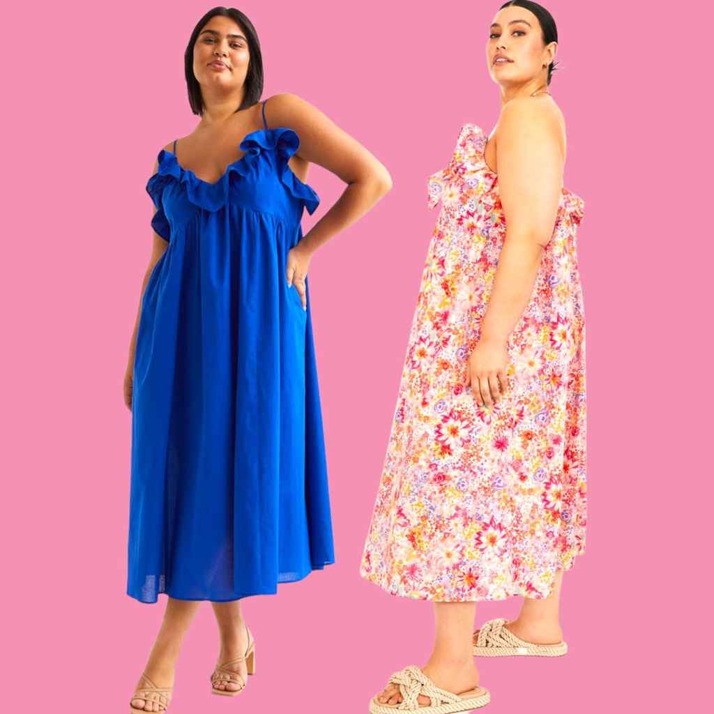 HM FLOUNCE MAXI DRESS