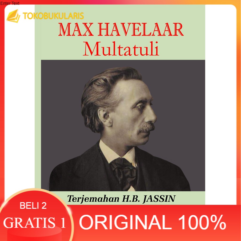 PROMO BULAN OKTOBER Max Havelaar Multatuli Terjemahan HB Jassin GARANSI ORIGINAL