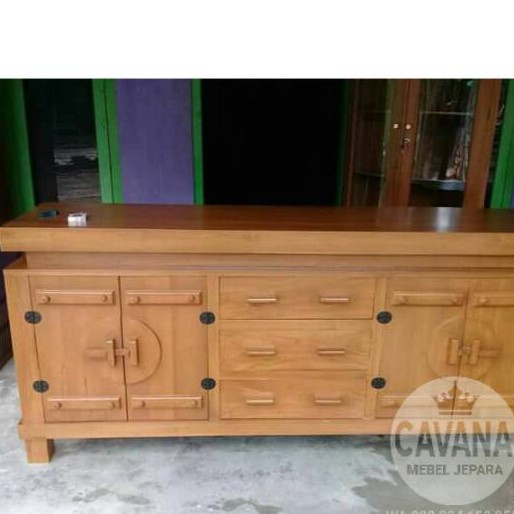 Bufet Klasik jepara kayu jati.