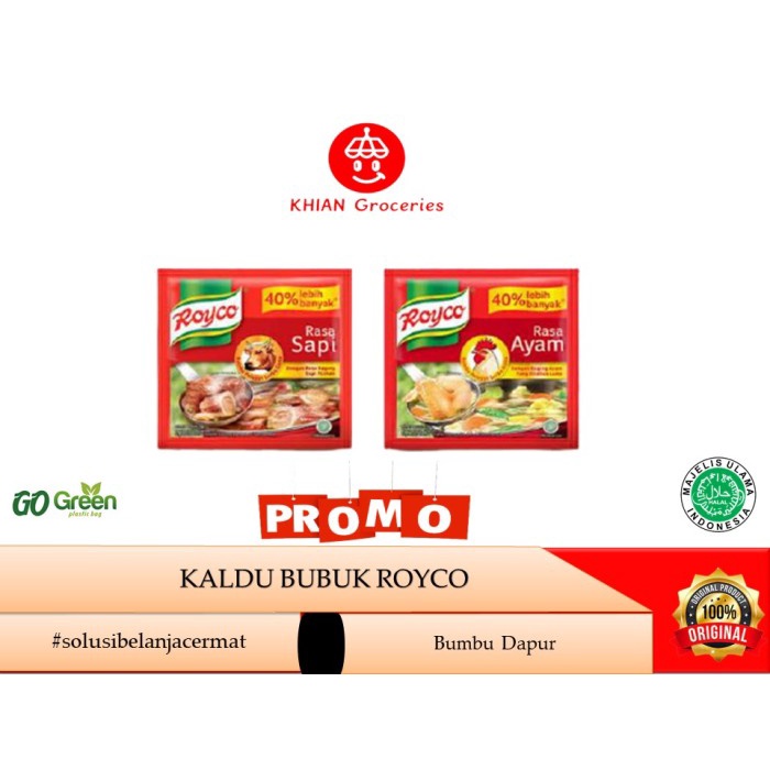 

ROYCO bumbu penyedap rasa ayam dan sapi original