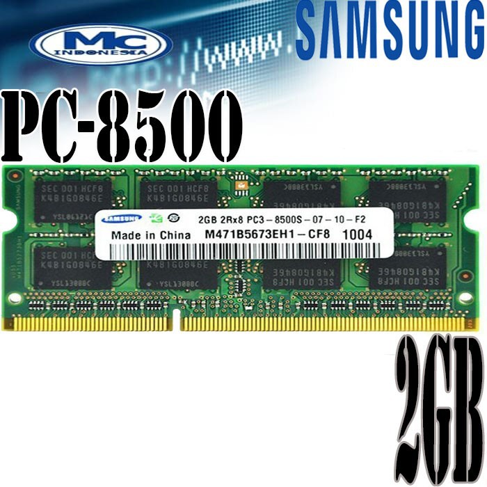 RAM Memory Laptop DDR3 2GB PC-8500