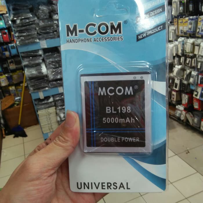 Battery Batre Baterai Double Power Mcom Lenovo a850 a830 K860 s890 a860 s880 BL-198  BL198 BL 198