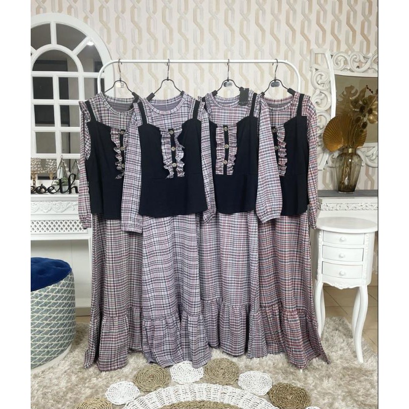 Gamis Rompi Original Meijiwang Fit to XL