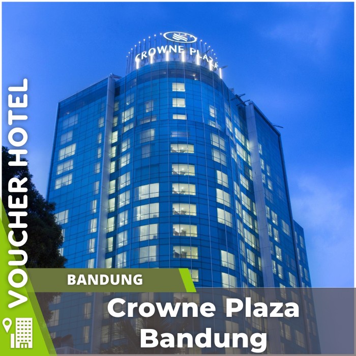 Voucher Hotel Crowne Plaza Bandung Indonesia