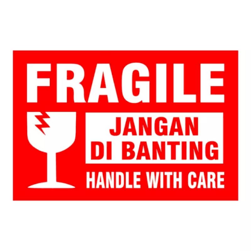 

Extra Buble Warp dan Stiker Fragile untuk pesanan anda Extra Packing