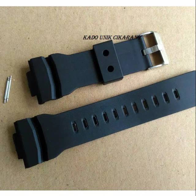 Rubber Tali Strap Jam CASIO GLX150 GLX-150 FREE PEEN