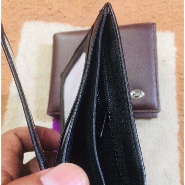 [[anton hilmanto]] dompet lipat nahan kulit sintetis sp4 logo #dompet #dompetlipat #dompetpria