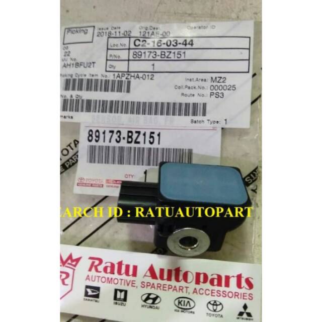 Sensor Air Bag Depan Calya. Sensor Air Bag Depan Sigra