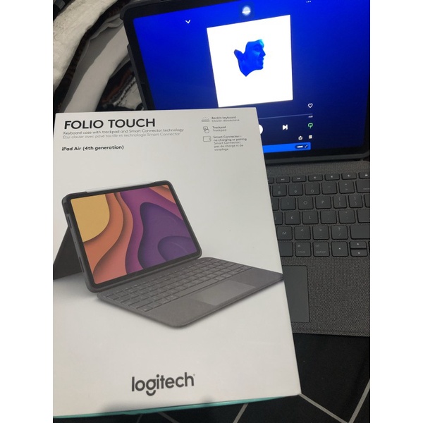 Backlit Keyboard iPad Air 4 5 Logitech Combo / Folio Touch with Trackpad not Second