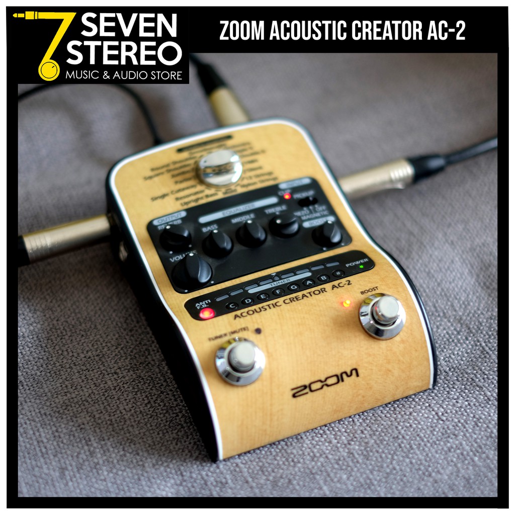 Zoom AC2 AC-2 Acoustic Creator Effect Guitar