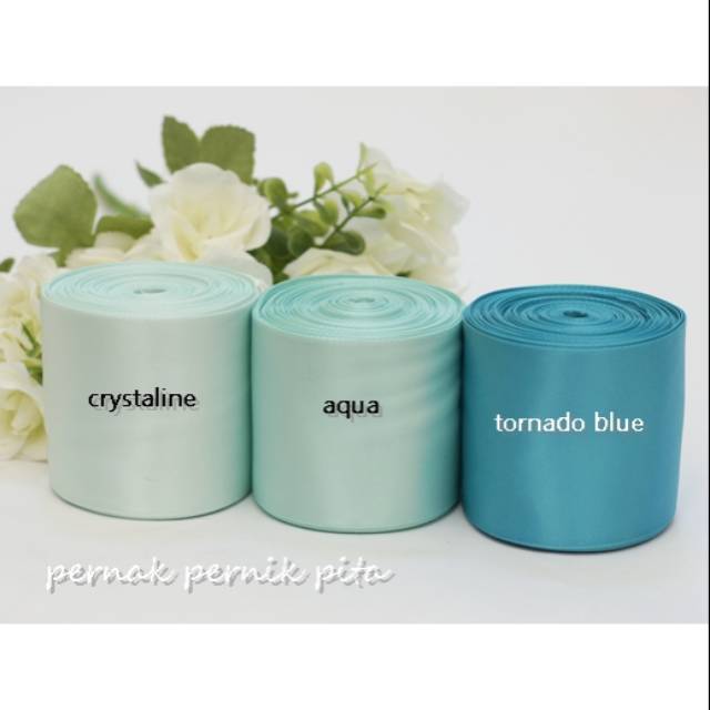 

PITA SATIN 2" (5CM) POLOS DOUBLE SIDE IMPORT / HRG PER-90CM