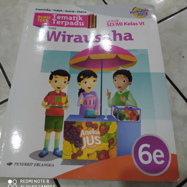 Tematik kelas 6e Erlangga